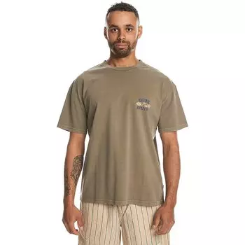 Футболка Quiksilver Lifes Quik, коричневый