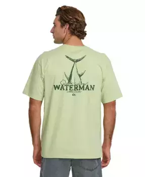 Футболка Quiksilver Men's Core Fisherman Screen Quiksilver Waterman, зеленый