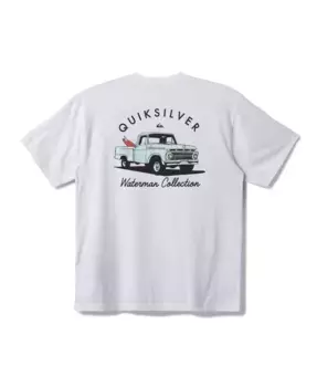 Футболка Quiksilver Men's Four Wheeler Screen Quiksilver Waterman, белый