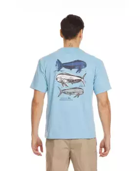 Футболка Quiksilver Men's Mahi Sandwich Quiksilver Waterman, синий