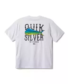 Футболка Quiksilver Men's Quik Hook Screen Quiksilver Waterman, белый