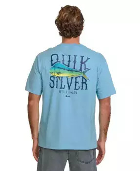 Футболка Quiksilver Men's Quik Hook Screen Quiksilver Waterman, синий