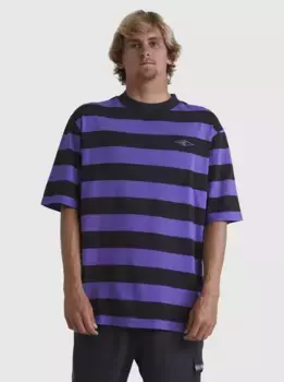 Футболка Quiksilver "Mercury Stripe", цвет Passion Flower