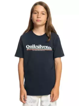 Футболка Quiksilver "Между строк", синий