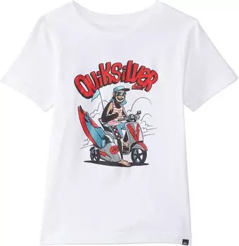 Футболка Quiksilver Monkey Business, белый