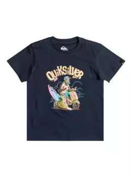 Футболка Quiksilver "Обезьяний бизнес", синий