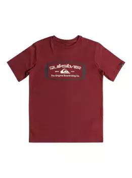 Футболка Quiksilver "Qs Mind Barrel", красный
