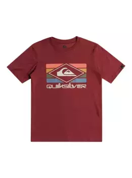 Футболка Quiksilver "Qs Rainbow", красный