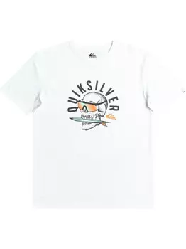 Футболка Quiksilver QS ROCKIN SKULL SS, белый