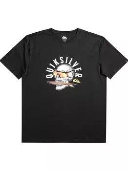 Футболка Quiksilver QS ROCKIN SKULL SS, черный