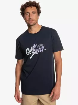 Футболка Quiksilver SIGNATURE MOVE SS, синий