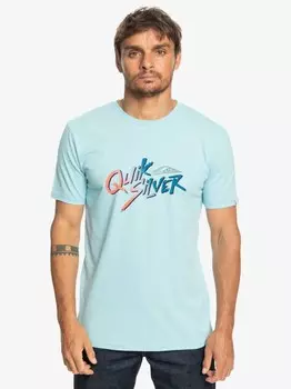 Футболка Quiksilver SIGNATURE MOVE SS, синий