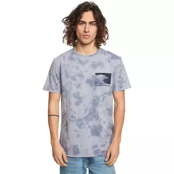Футболка Quiksilver Smiley Wave, фиолетовый