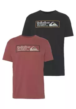 Футболка Quiksilver "SQUARE BIZ PACK FLX YM", красный