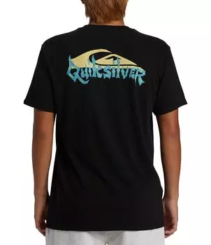 Футболка Quiksilver Surf Core с короткими рукавами, черный
