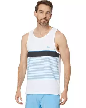 Футболка Quiksilver Tijuana Stripe Tank Mj0 Screen Tee, белый