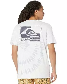 Футболка Quiksilver Torn and Frayed Short Sleeve Tee, цвет Lilac Marble