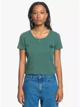 Футболка Quiksilver, зеленый