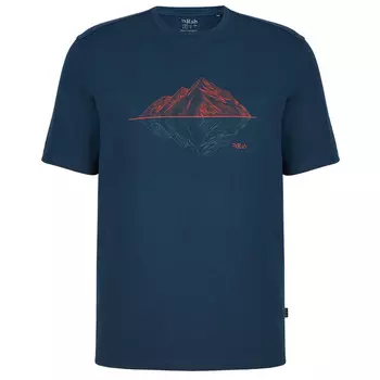 Футболка Rab, цвет Tempest Blue