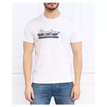 Футболка Rafa стандартного кроя Pepe Jeans London, белый