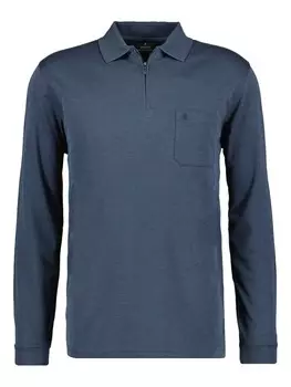Футболка Ragman Langarm Polo, синий