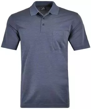 Футболка Ragman Softknit Polo fe, синий