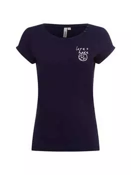 Футболка ragwear, цвет marine ecru