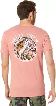 Футболка Rainbow Premium с короткими рукавами Salty Crew, цвет Charcoal Heather