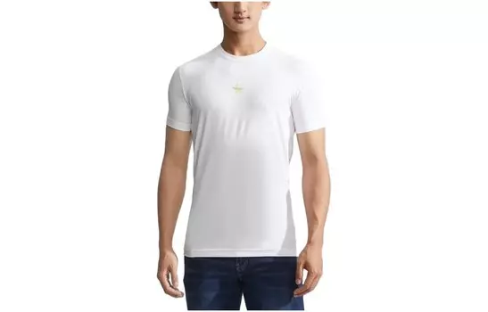 Футболка Rainbow Series для мужчин Moon White Calvin Klein, белый