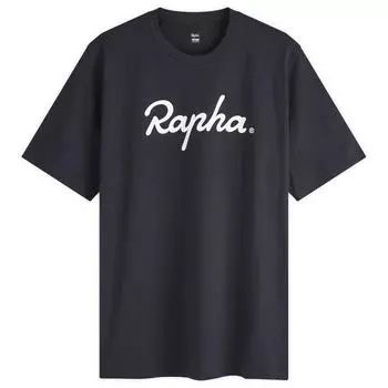 Футболка Rapha Logo T-Shirt, цвет Black & White