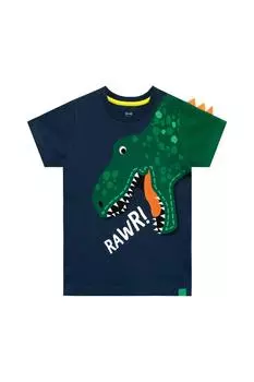 Футболка Rawr с динозавром Harry Bear, синий