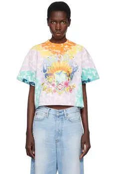 Футболка разноцветная Surf Trip Tie Dye Casablanca