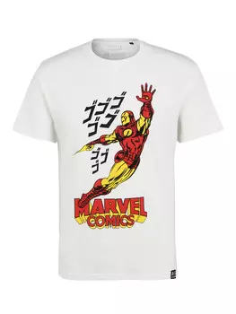 Футболка Re:Covered T-Shirt Marvel Comics Iron Man Japan, белый