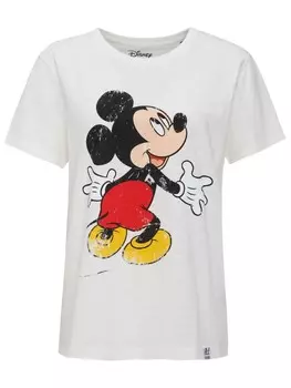 Футболка Re:Covered T-Shirt Mickey Mouse Hug, экрю