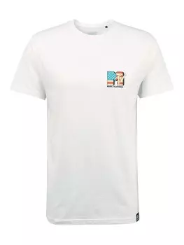 Футболка Re:Covered T-Shirt MTV American Logo, белый