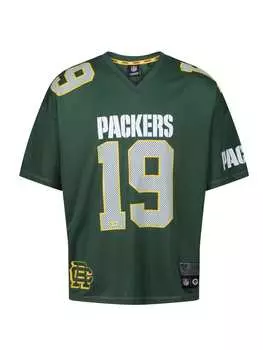 Футболка Re:Covered T-Shirt NFL Packers Est 19 Oversized, зеленый