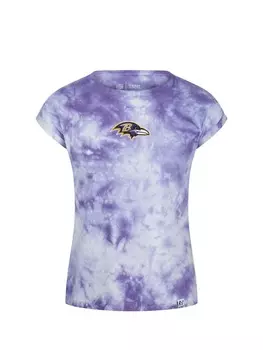Футболка Re:Covered T-Shirt NFL Ravens, цвет Purple Tie-Dye