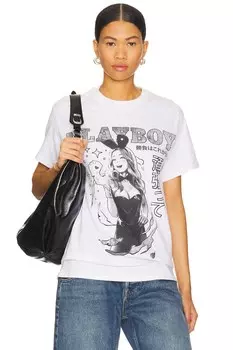 Футболка "Real games" Playboy, white