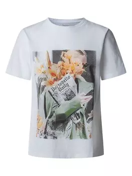 Футболка Rebecca Pepe Jeans, белый