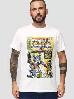 Футболка Recovered, экрю