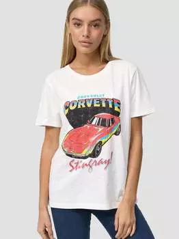 Футболка Recovered, экрю