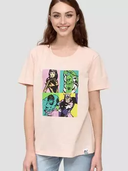 Футболка Recovered, розовый