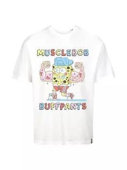 Футболка Recovered Spongebob Buffpants, белый