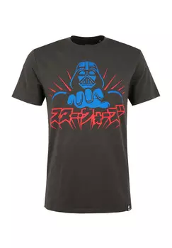 Футболка Recovered Star Wars Vader Japanese Black, черный