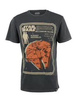 Футболка Recovered, темно-серый