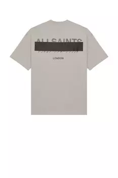 Футболка Redact Allsaints, halfpipe grey