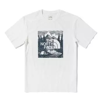 Футболка redbox celebration t-shirt 'white' The North Face, белый