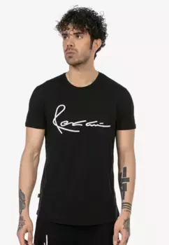 Футболка RedBridge "Joliet" со стильной надписью, черный