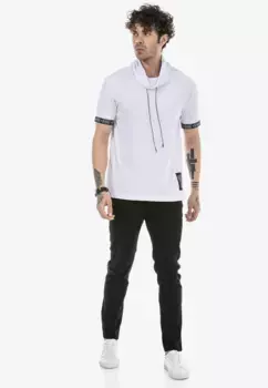 Футболка RedBridge "Saint Albans" с модной водолазкой, белый