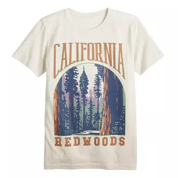 Футболка Redwood с рисунком для мальчиков 8–20 лет Licensed Character, цвет Natural Heather